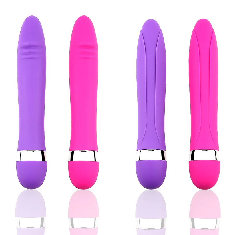 Pocket Mini Bullet Vibrator Clit Vag*na Massagers G-spot Mast*rbator for Women Les*ian Adult Products, Rose Red