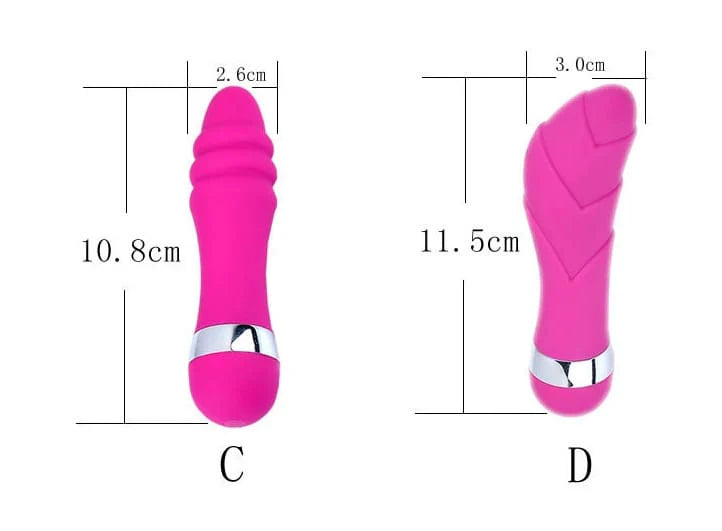 N-B 6 Small Diamond Vibrators, Mini AV Vibrators, Female Appliances