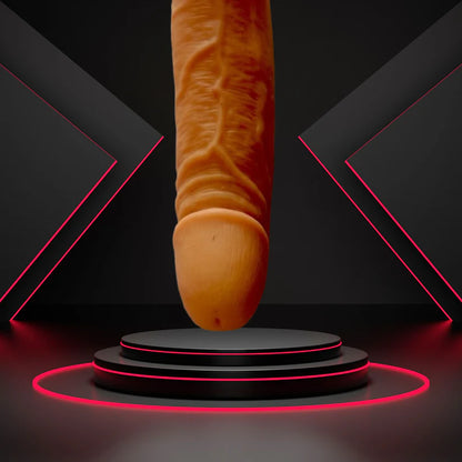 8 inch silicone sleeve(condom) Skin color