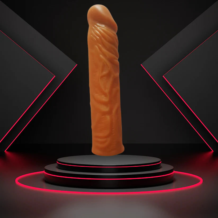 7 inch Single hole silicone sleeve (condom)