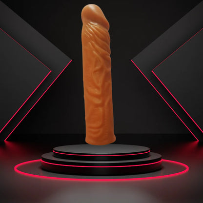 7 inch Single hole silicone sleeve (condom)