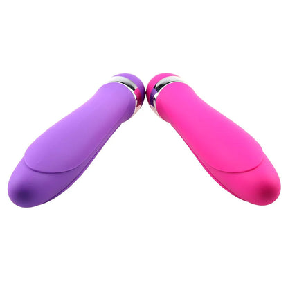 Pocket Mini Bullet Vibrator Clit Vag*na Massagers G-spot Mast*rbator for Women Les*ian Adult Products, Rose Red