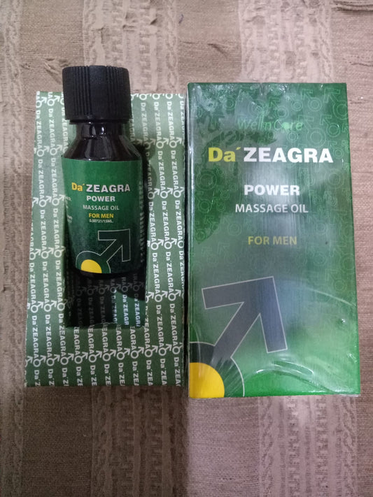 Da Zeagra Power Massage Oil