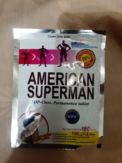 American Superman Timing Capsule(4tablets)