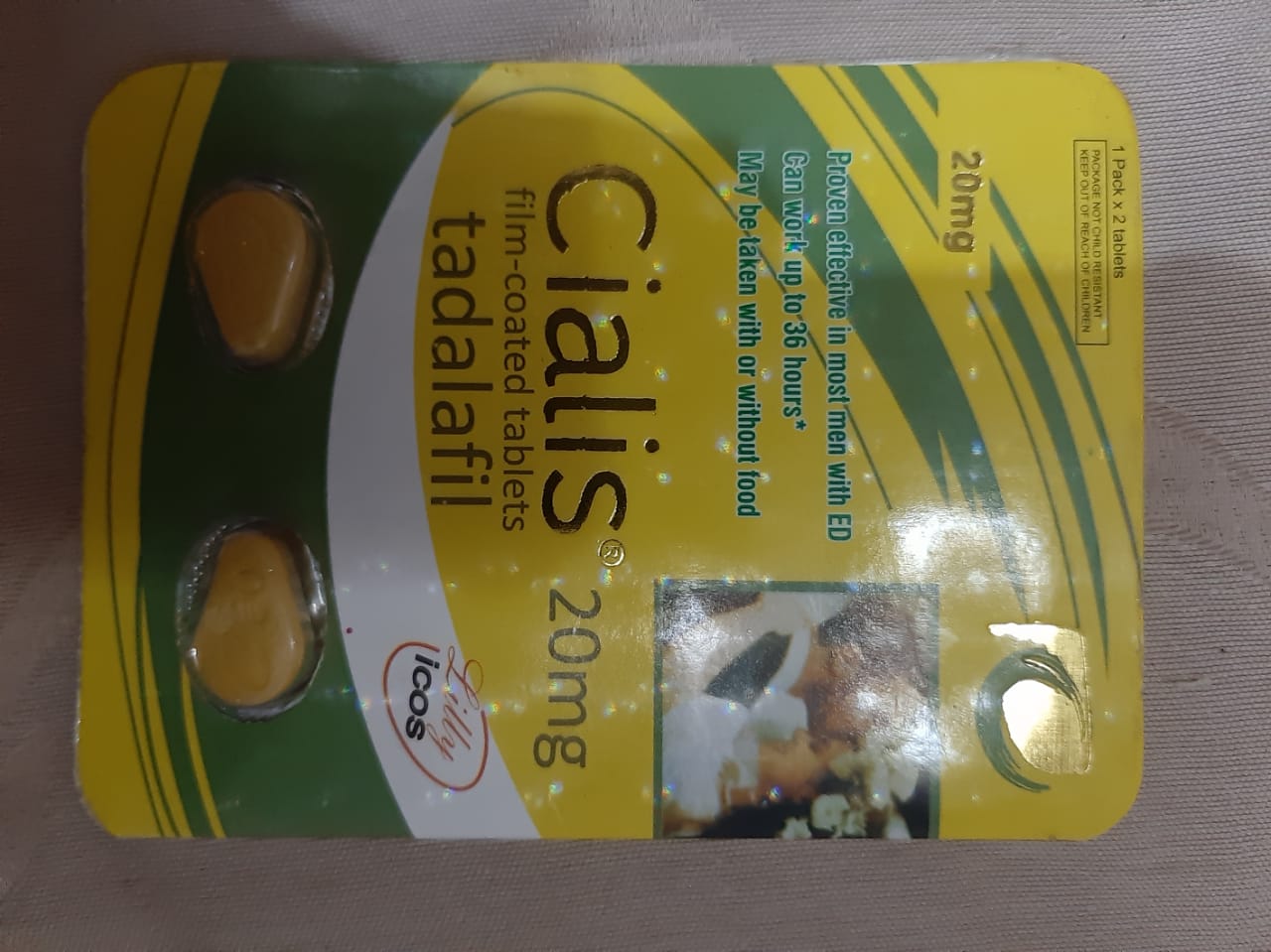 Cialis 20 mg(6 capsules)