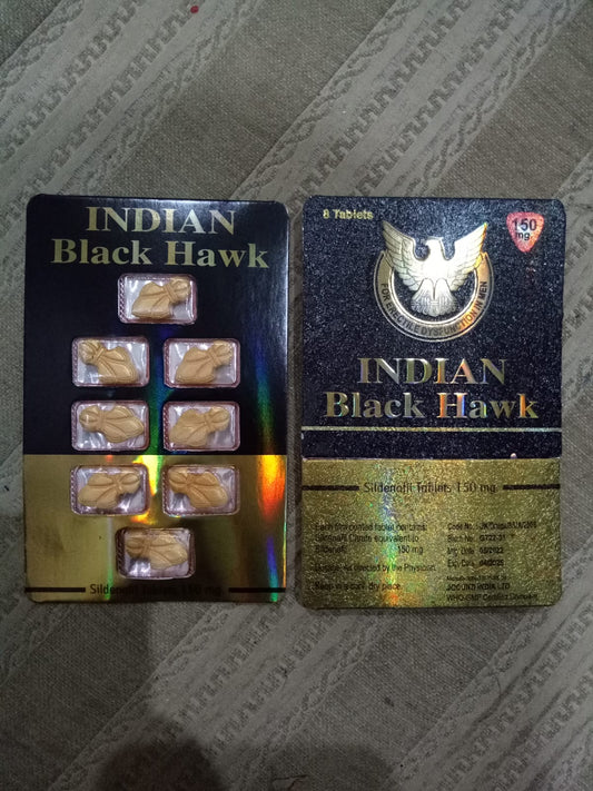 Indian Black Hawk 8Tablets For Timing