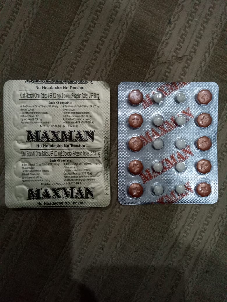 Maxman Tablet For Timing 10Tablets