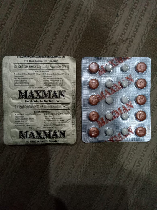 Maxman Tablet For Timing 10Tablets